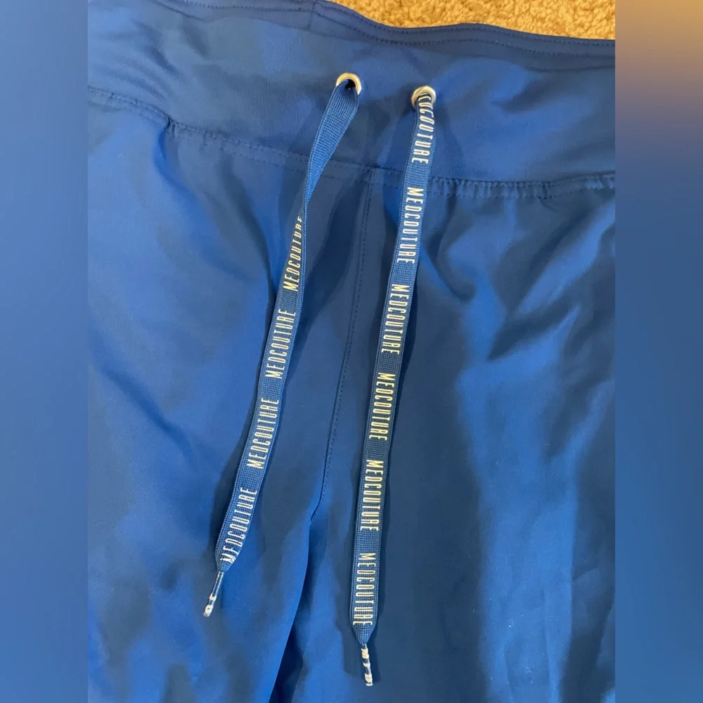 Med Couture blue scrub pants - Picture 2 of 6